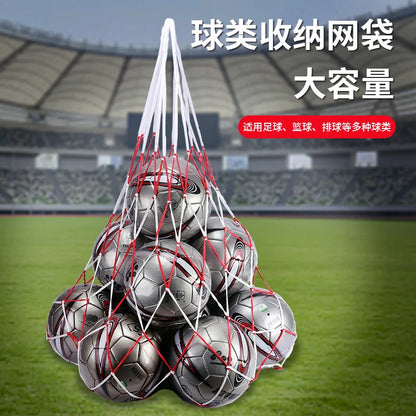 Large Capacity Basketball Mesh Bag for Easy Carrying for Sports & Entertainment