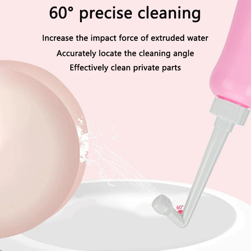 LSCOLO Peri Bottle Best Selling Handheld Bidet Sprayer Toilet Bidet Bottle Portable