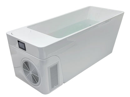 USA Warehouse Spot Acrylic Spa Bathtub Chiller with Built-in Integrated Ice Bath Cold Plunge for Body Healing Therapy