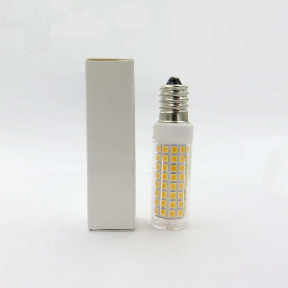 AC110V Brightness Bulb 102LEDs E11/E12/E14/E17 LED Lights Corn Bulbs 9W Replace 80W Halogen Lamp for Home House Lighting Bedroom