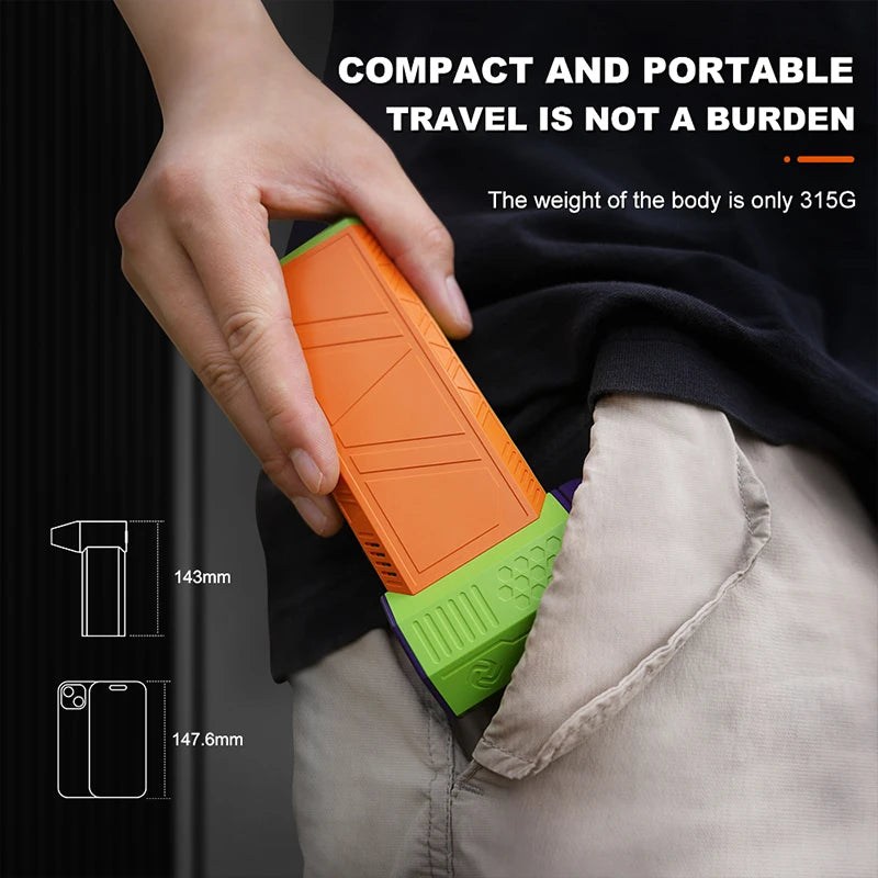 Jarvis Electric Tools Mini Metal Air Blower 130000RPM Portable Wireless Rechargeable Computer Keyboard Cleaning DIY Industrial