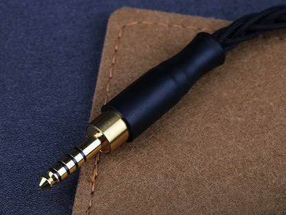 OPENHEART 8 Core High Purity Silver 4.4mm Balanced Male to 4.4mm Balanced Male Audio Adapter Cable 4.4 Male to Male Adapter