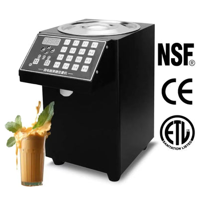 Commercial Milk Tea Shop Special Fructose Machine with EU Certified NSF/ETL/CE Certified Boba Milk Tea 16-key Fructose Machine