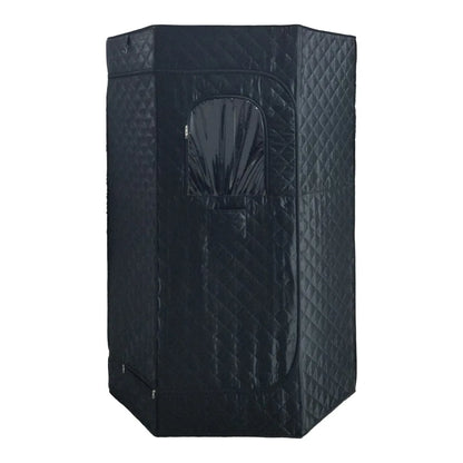 Modern Portable Red Cedar Whole-Body Sauna Box Acrylic Household Steam Room Pentagonal Design Cross-Border Supply Manufacturers