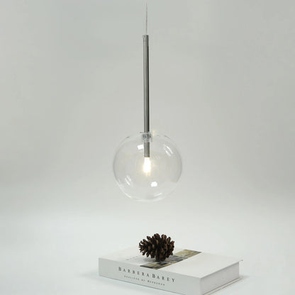 Nordic Modern Pendant Lights Creative Bubble Glass Ball Hanging Lamp for Living Room Bedroom Kitchen Lustre Suspension luminaire