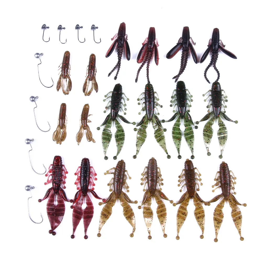 High Quality  Fishing Lures Soft Lure Fishing Combo Set