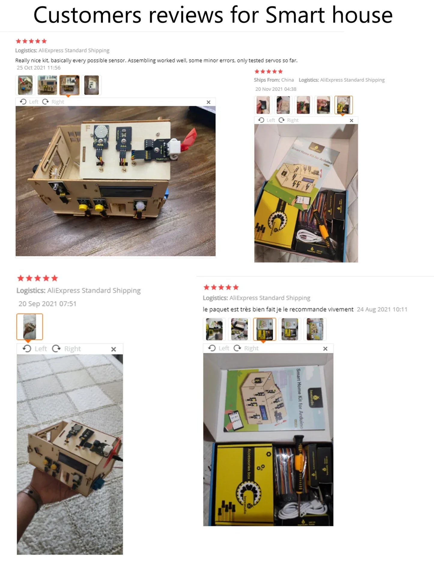 Keyestudio Smart Home IOT Kit With PLUS Board+15 Projects Tutorial For Arduino STEAM House Kit DIY Electronic Kit CE Compliant