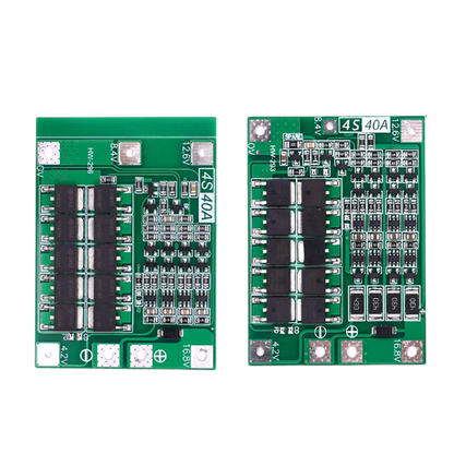 4S 60A Li-ion Lithium Battery Charger Protection Board 18650 BMS for Drill Motor 11.1V 12.6V/14.8V 16.8V Enhance/Balance