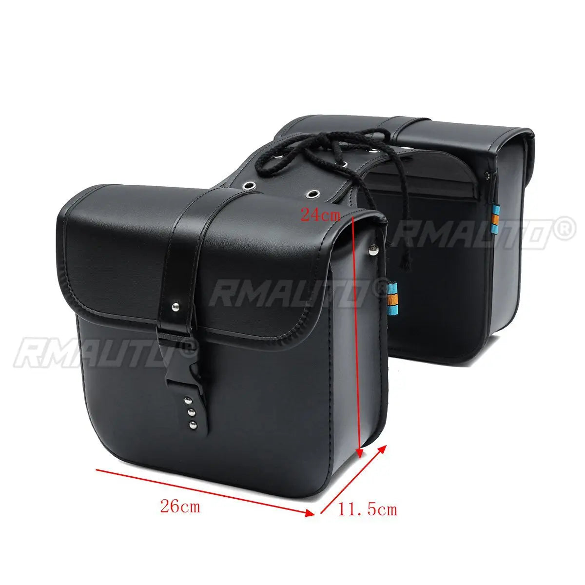 2PCS Universal Motorcycle Saddle Bags Side Storage Luggage Bag Fork Tool Pouch Racing Race Moto Travel Bags Waterproof Saddlebag