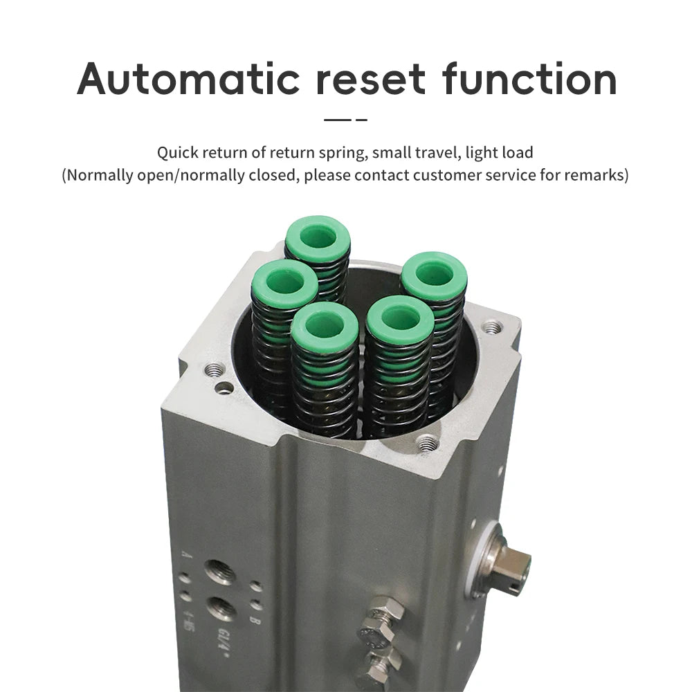 SR125 Pneumatic Single Acting Cylinder Switching Actuator Square Shaft Control Structure by PDG ibma