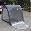 Portable Foldable Bike Storage Shed Tent Double Doors for 3-4 Bikes Outdoor Bicycle Cover Shelter Carry Bag for Home One Bedroom