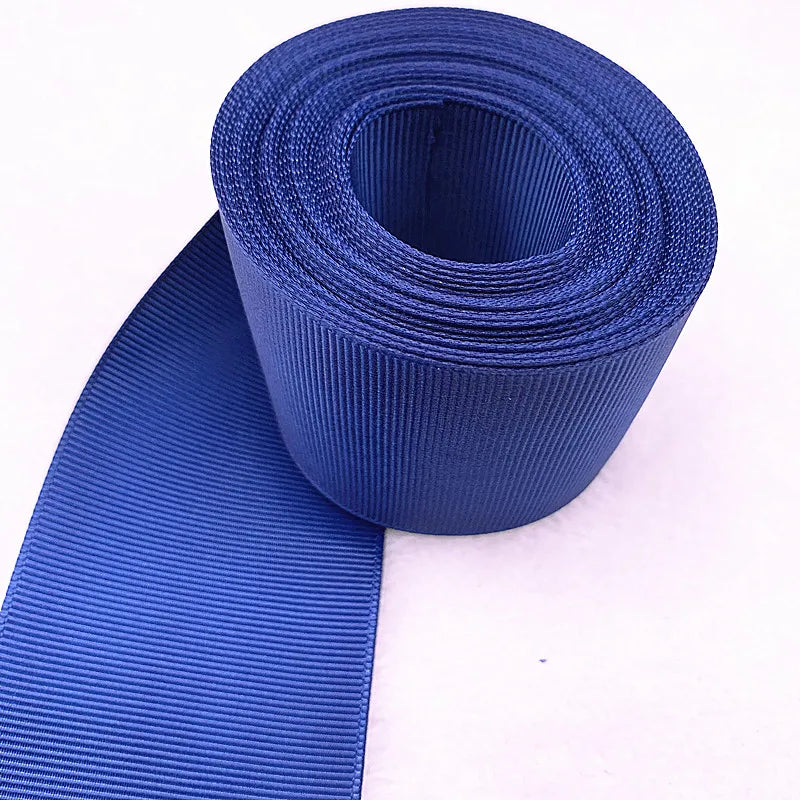 5yards 10/15/25/38/50mm Grosgrain Satin Ribbons for Wedding Christmas Party Decorations DIY Bow Craft Ribbons Supplies