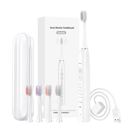 Best IX7 Private Label Tooth Brush Inductive Wireless Charging With Travel Case Rechargeable Smart Sonic Electric Toothbrush