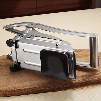 ST45 Stainless Steel Potato Chips Making Machine French Fry Cutter with No-Slip Suction Base Premium Potato Slicer