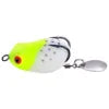 Soft Frog Fishing Lure 2.5CM 3G Double Hook Sequins Thunder Frog Rabbit Bait with Blade Tail Fishing Bait