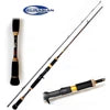 2.10m 10-30g MH Fast Action Carbon Spinning or Casting Fishing Rod Ceramics Gold Ring Guide Handle with Hard EVA+ruber Cork