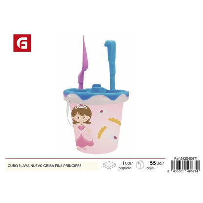 New Princes Fine Sieve Beach Bucket - Summer Accessories