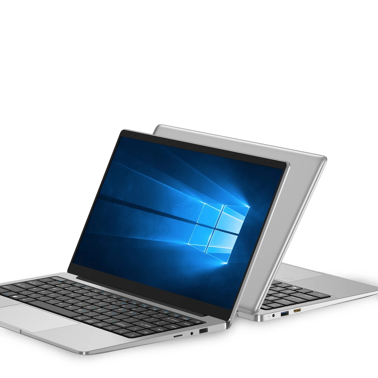 New 14 Inch IPS 1366x728 SSD Dual Core Wireless Slim Laptop US Plug English Keyboard Windows 11 4-7 Hours Battery 3 USB Ports