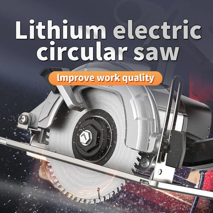 Nanwei Industrial Grade Cordless Electric Circular Saw Rechargeable Lithium Battery Powered Wood Cutters Power Saws