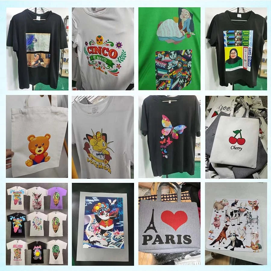 New DTF Inkjet Printing Printer Machine L18058 PET Film DTF Printing A3 DTF Printer for T-Shirt Fabric Hoodies Shoes