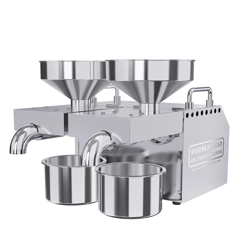 Automatic Commercial Peanut & Coconut Oil Press Machine Medium Oil Extractor-New Condition