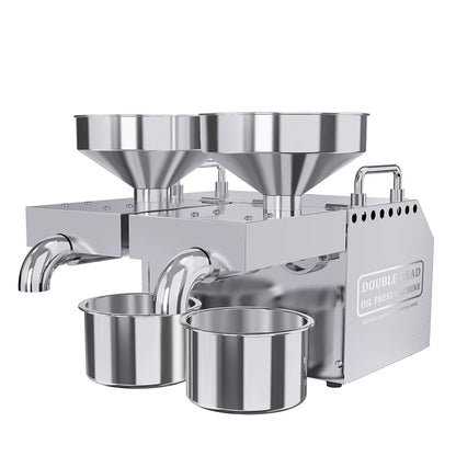 Automatic Commercial Peanut & Coconut Oil Press Machine Medium Oil Extractor-New Condition
