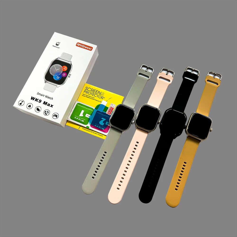 Wk9 Max Smartwatch HD Large Screen Waterproof Iwo Reloj Smart Watch Series 9 Fitpro APP Montre Relogio Ultra 9 Smart Watch