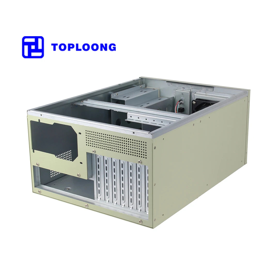7 Slot Wallmount Chassis Industrial Computer Case Ipc Server Case Hung up Computer Cabinet