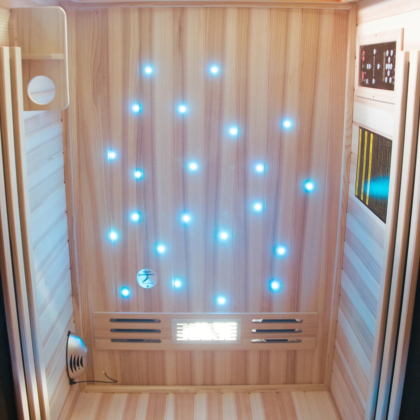 Luxury Indoor Wooden Sauna Cabin Far Infrared Heating Home Use Sauna Equipment Factory Price Sauna Room