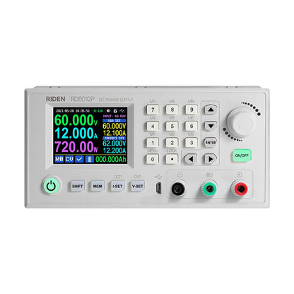 JIT RD RD6012PW DC DC Digital Control Variable Step Down 60V 12A Converter Adjustable Power Supply Battery Charging Device