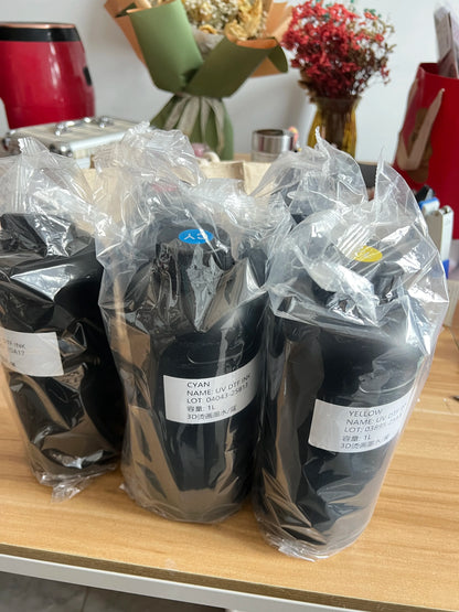Verytack V202502 1000ml Eco-Friendly UV Water-Based Pigment for for Printhead Digital Printing 3D Embroidery Printing