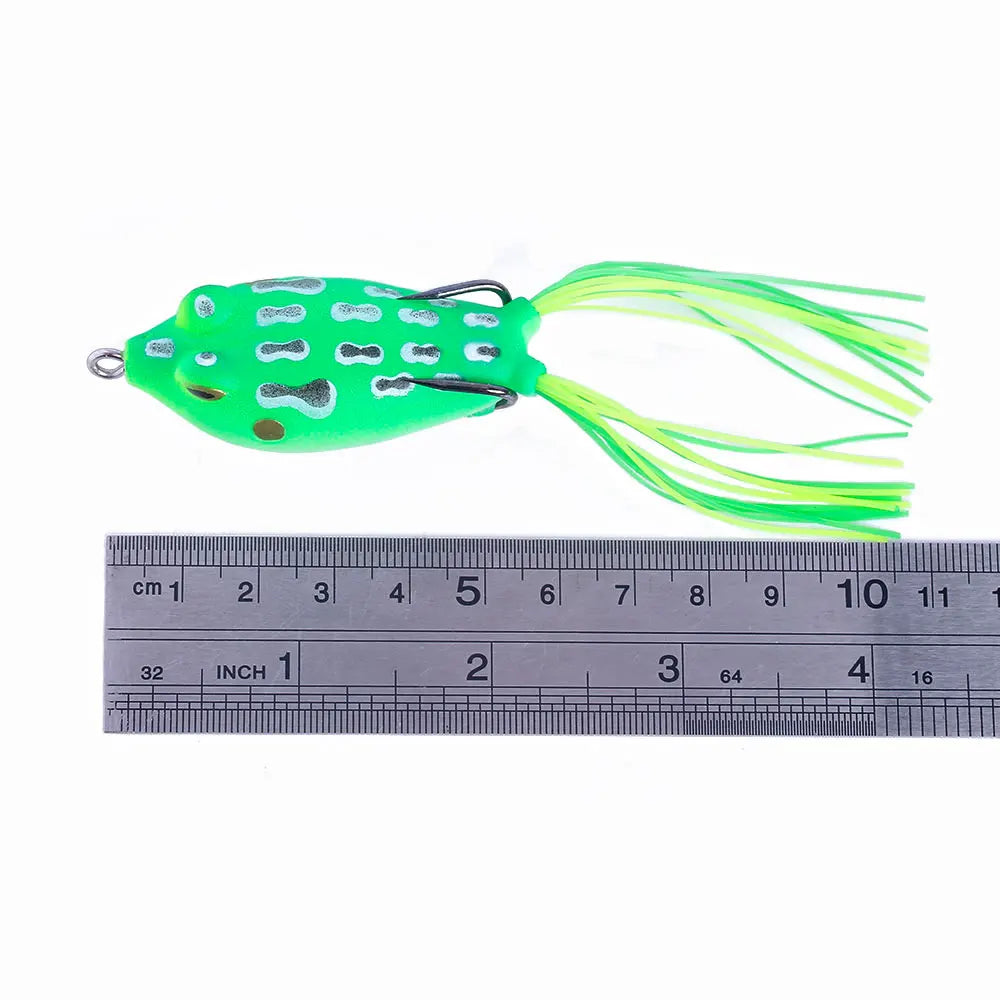 Hengjia Topwater Wobblers Fly Fishing Artificial Insect Soft Lures Frog Fishing Lures