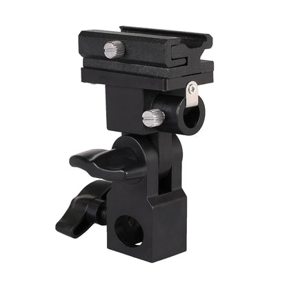 Kaliou Factory Black Photography Accessories Lamp Holder for Digital/DSLR Cameras Aluminum Alloy & Plastic Lightweight
