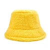 Personalized Color Unisex Fishing Caps Design Custom Furry Winter Fur Fuzzy Fisherman Cap Women Mens Bucket Hat