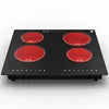 Best Selling Built in 4 Burner Induction Cooker Black Electric Touch Screen OEM Stainless Steel 220V 5000W Taino Electric Ind