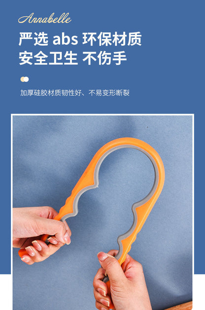 in stock four-in-one bottle opener kitchen multifunctional can opener can screwing cap non-slip labor-saving bottle opener