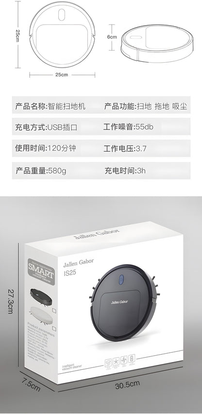 Cross-Border Sweeping Robot Smart Vacuum Cleaner Household Sweeper Small Household Appliances Fully Automatic Sweeping Robot Gifts