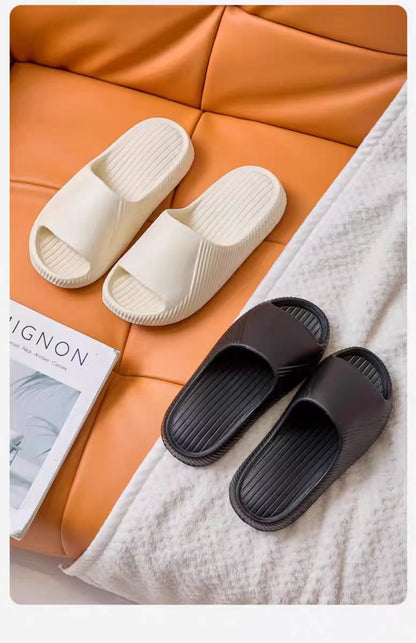 Men's Air-Cushion Sandals, Slippers, Non-Slip Slippers for Bathing, Couple Indoor Home Slippers, Women's Bathroom Slippers, Cross-Border Summer Home Use