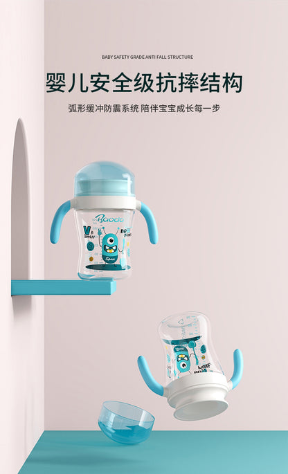 Baby music source factory wholesale custom sip cup baby sip drinking cup children's cup lip control learning cup