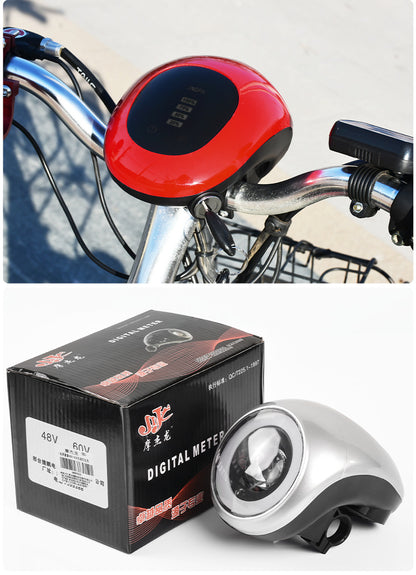 Electric vehicle instrument light 48V60V universal LED highlight headlight key switch power lock power display horn