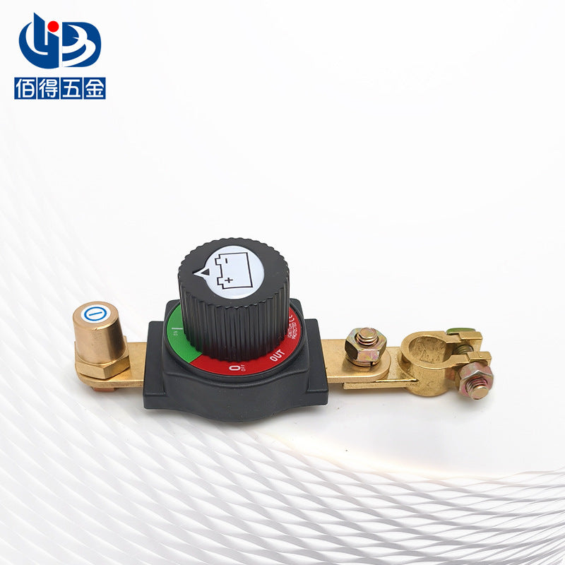 New Detachable Knob Power-Off Switch with Adjustable Angle 12V24V Car and Truck Anti-Leakage Power Supply Main Switch