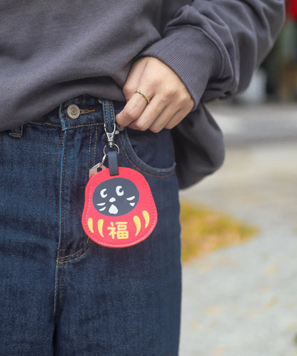 in stock NYA Surprise Cat Distinctive Creative Key Case Unisex Car Universal Key Case Cute Storage Bag Pendant