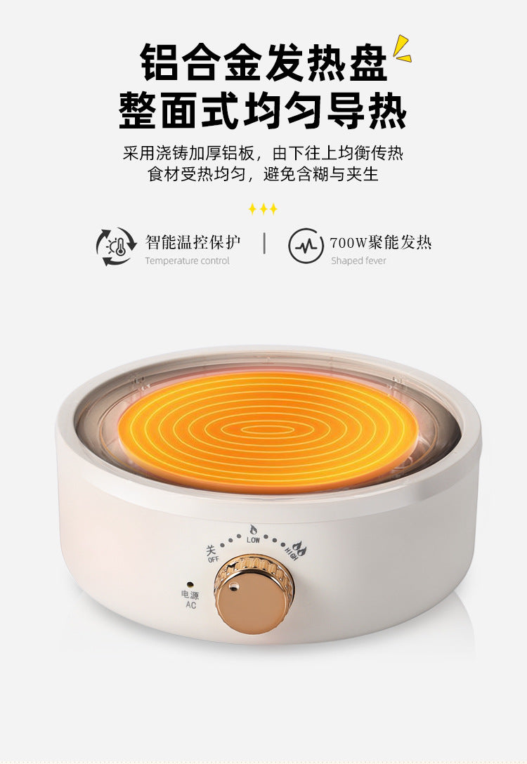 Health Pot Multifunctional Home Office Thickened Glass New Tea Maker Kettle Flower Tea Pot Gift 110V