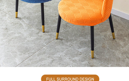 Curved chair cover dressing table dressing table office coffee shop conference semicircle chair cover chopsticks cover cover cloth