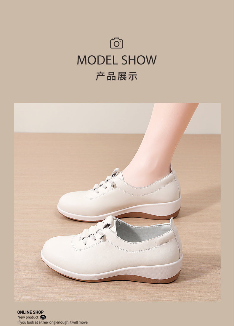 Casual Shoes, Walking Shoes, Mom Shoes, Shoes for Middle-Aged and Elderly People That Don'T Tire Your Feet, Spring and Autumn Women's Shoes, 2025 New Style Single Shoes