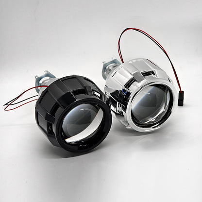 Cross-border 2.5-inch Visteon dual-light lens HID strong light automotive universal non-destructive modification of near-far light integrated car lights