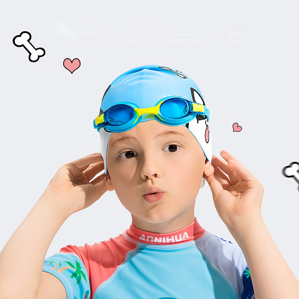 Children's swimming goggles HD waterproof anti-fog swimming glasses silicone swimming goggles cross-border Amazon explosions manufacturers wholesale
