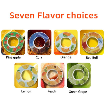 Cross-Border Popular Drinking Water Artifact 0 Sugar 0 Calorie Extract Fruity Flavor Ring Cup with Hand Rope Portable Outdoor Sports Water Cup