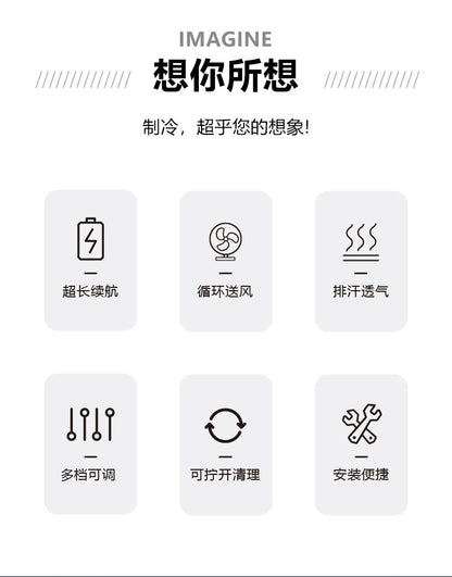 Cross-border New Smart Air-conditioning Clothing Jacket Clothes with Fan Outdoor Work Uniform Labor Protection Duty Fan Clothing