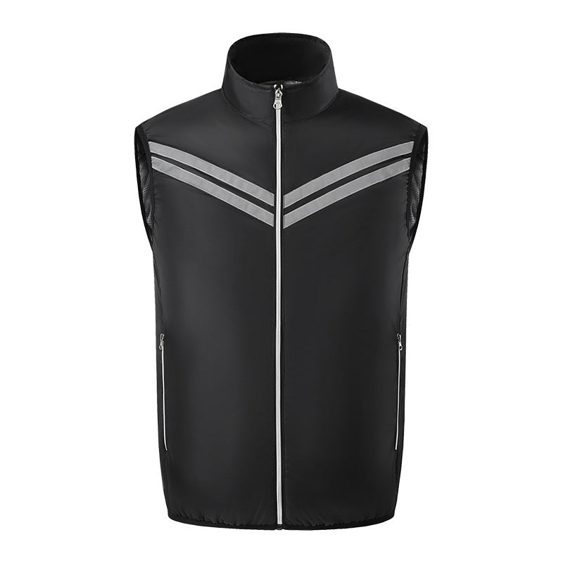 Cross-Border Supply of Intelligent Heatstroke Prevention Refrigeration Air-Conditioning Clothing Summer Cooling Fan Vest Outdoor Sun Protection Ice Vest Clothing
